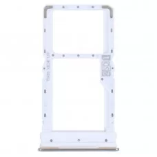 Per Motola Moto G52 SIM Card VAY + SIM / Micro SD Card VAY (argento) 